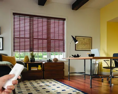 Động Cơ Rèm Sáo Gỗ