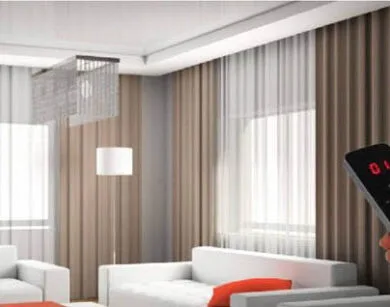 Động Cơ Rèm Mở Ngang