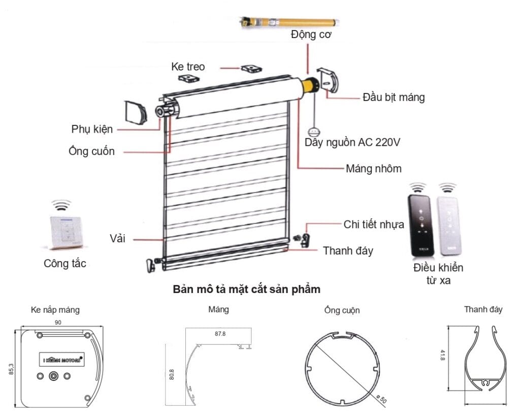 IHOME MOTORS – RÈM CỬA TỰ ĐỘNG